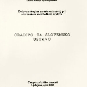 Teze za Ustavo Republike Slovenije (1988)